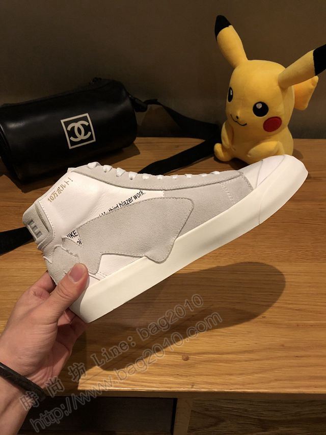 Nike男鞋 2019秋冬 耐克聯名Air Jordan 1最新系列 耐克高幫磨砂牛皮休閒男鞋  hdx13090